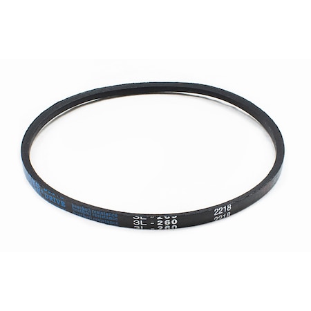 D&D 3L260 FHP V-Belt, 26 in Outside Length, 3/8 in Top Width, 7/32 in Thickness, 1 Ribs 3L260